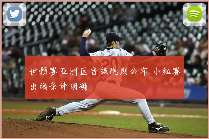 世预赛亚洲区晋级规则公布 小组赛出线条件明确